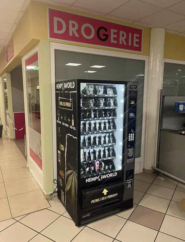 CBD HHCP Automat LaaBomba Hevlín