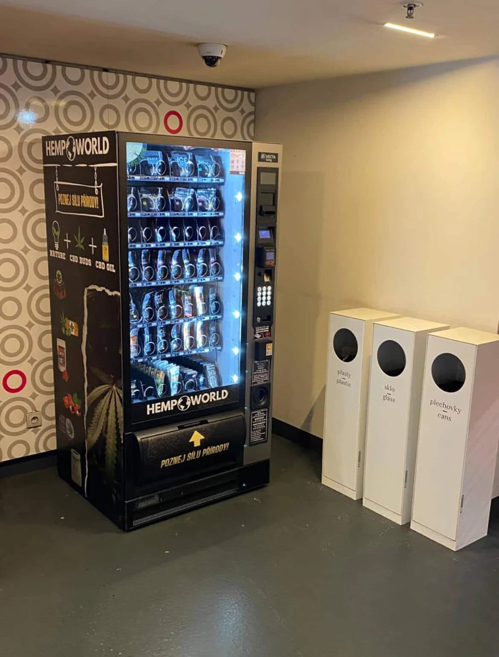 CBD HHCP Automat Westfield Chodov