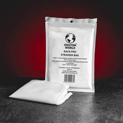 Kava Pro strainer bags за kava kava Piper methysticum, представени в продуктов кадър като филтърни торбички за приготвяне на kava напитка.