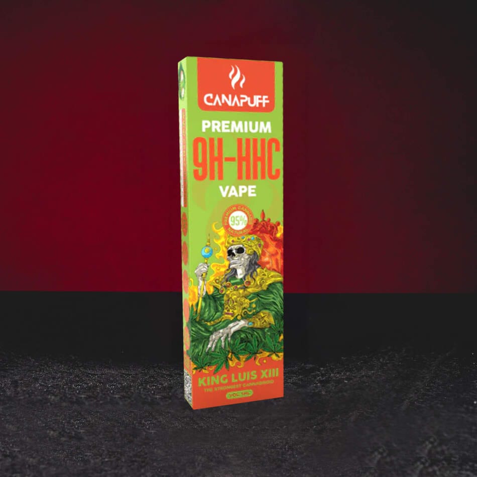 Kratom World 9H-HHC Vape King Luis XIII 95% 1 ml – vape с Kush, бор и дизелов ароматен профил
