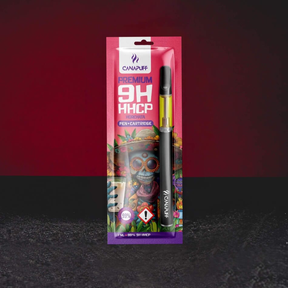 Kratom World 9H-HHCP Vape Kit 99% 1 ml Horchata – премиум vape комплект със сладък кремообразен ароматен профил