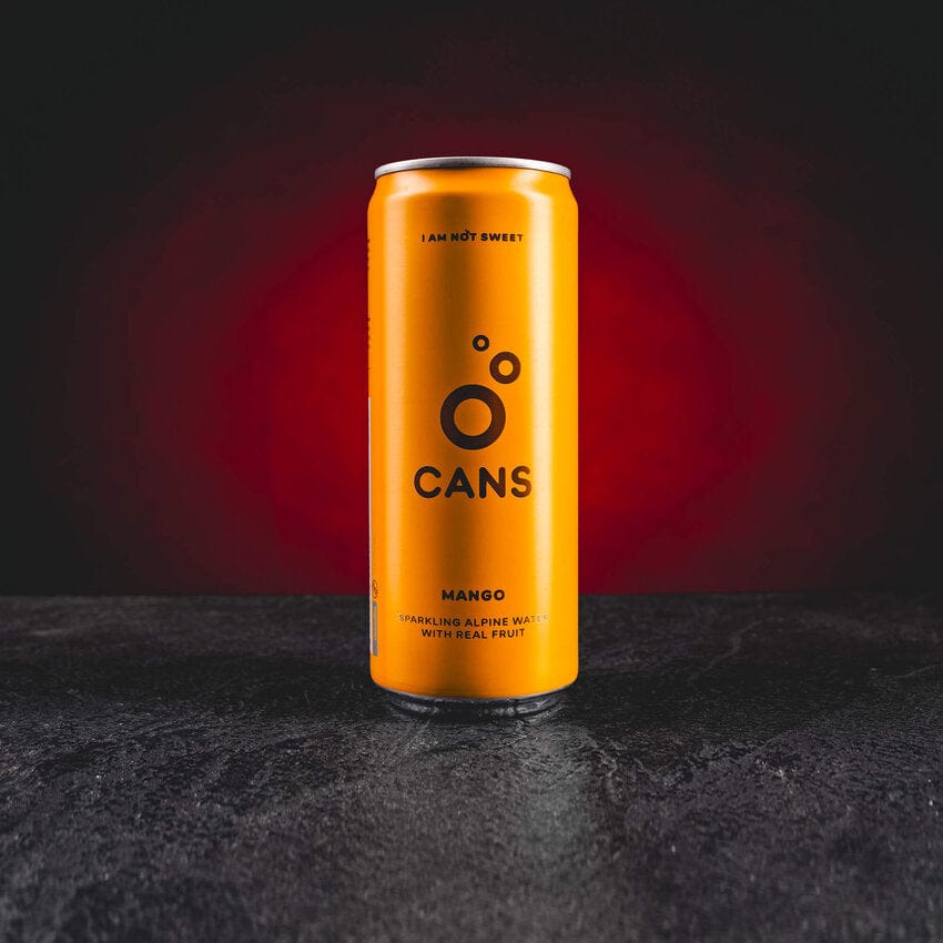 CANS Mango Kratom World, представен в продуктов кадър като плодов напиток с мангов профил.