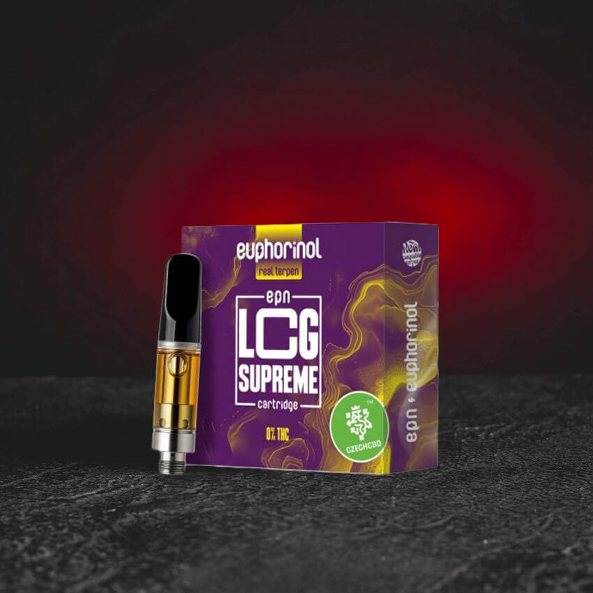 EPN cartridge Kratom World с вкус LCG Supreme, нов полусинтетичен канабиноид с еуфоричен и стимулиращ профил.