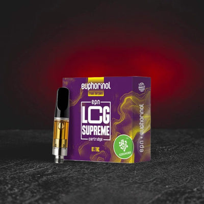 EPN cartridge Kratom World с вкус LCG Supreme, нов полусинтетичен канабиноид с еуфоричен и стимулиращ профил.