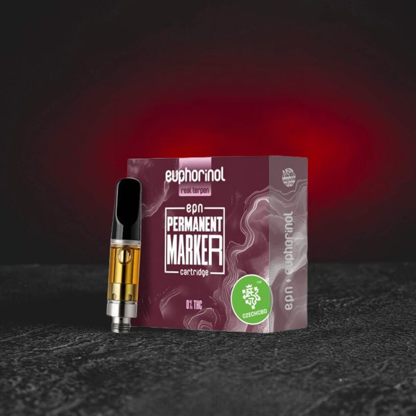 EPN cartridge Kratom World с вкус Permanent Marker, нов полусинтетичен канабиноид с еуфоричен и стимулиращ профил.
