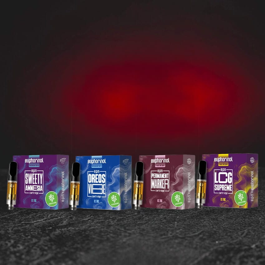 EPN cartridge Kratom World в комплект от 4 варианта, нов полусинтетичен канабиноид с еуфоричен и стимулиращ профил.