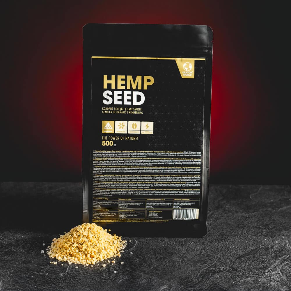 Обелени конопени семена 500G