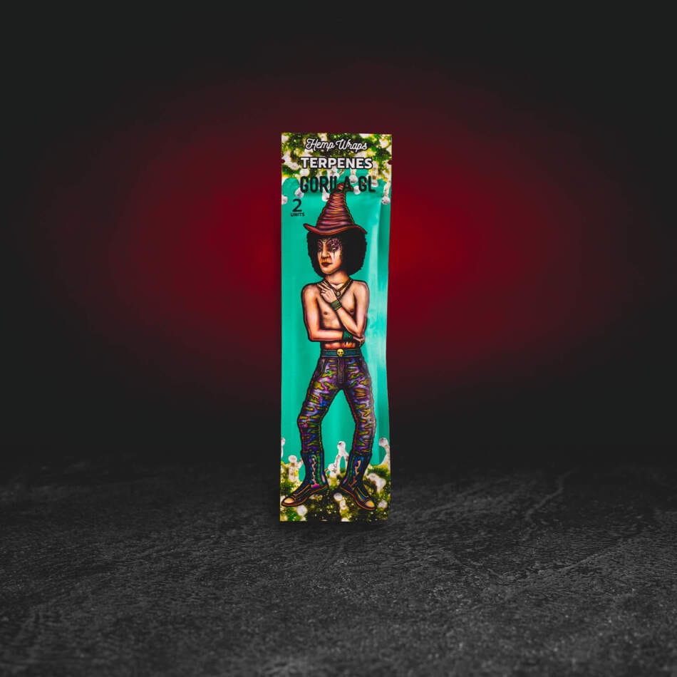 Lion Rolling Circus Hemp Wrap Gorilla Glue 2 бр. - конопена обвивка с терпени и характерния аромат на Gorilla Glue