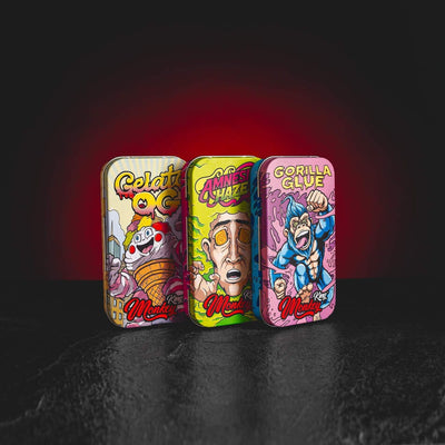 Monkey King метална кутия Kratom World, представена в продуктов кадър като метален box за съхранение.