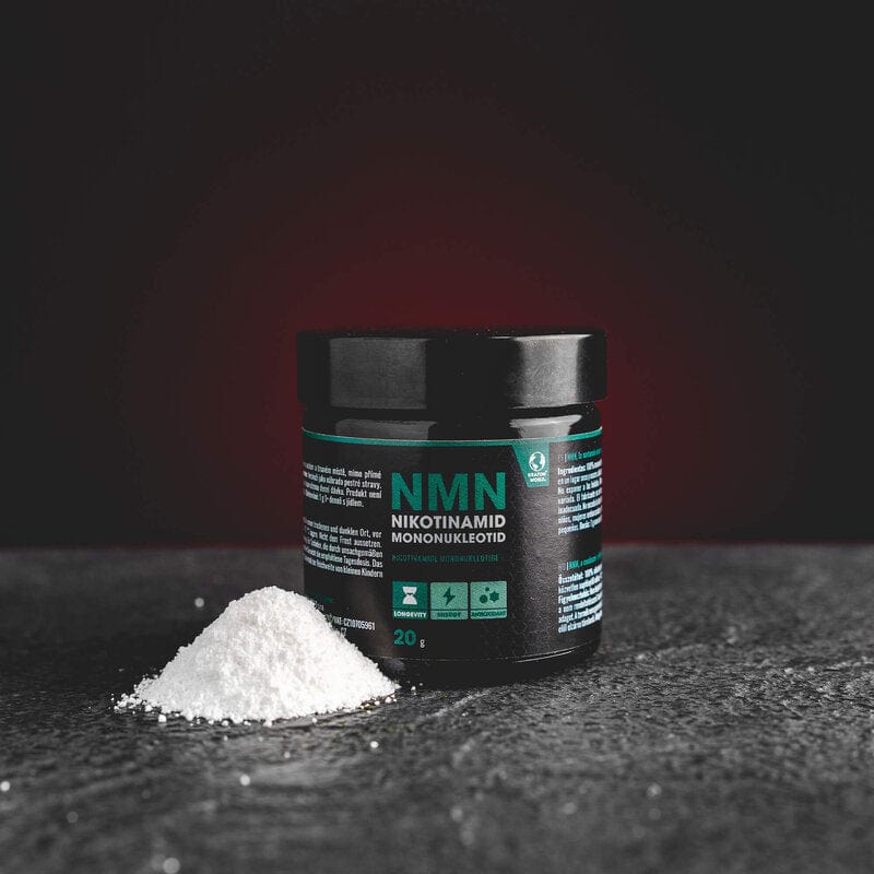 NMN Kratom World, представен в продуктов кадър като продукт с youth и health профил.