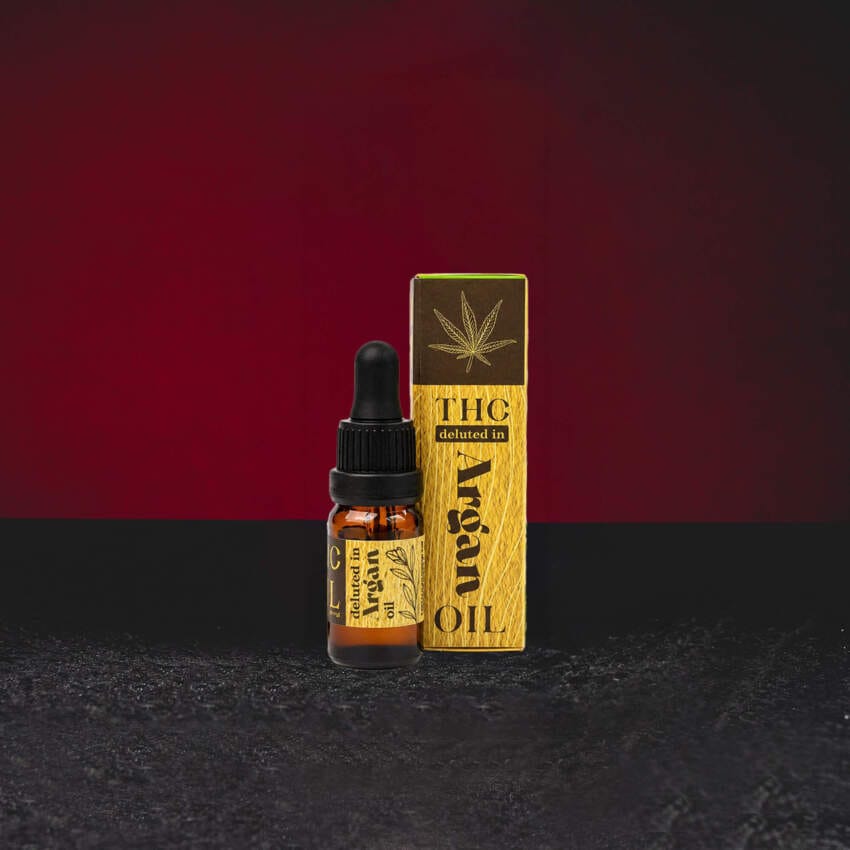 TH Argan Oil 10ml – пълноспектърен TH екстракт в първокласно мароканско арганово масло за грижа за кожата и производство на козметика