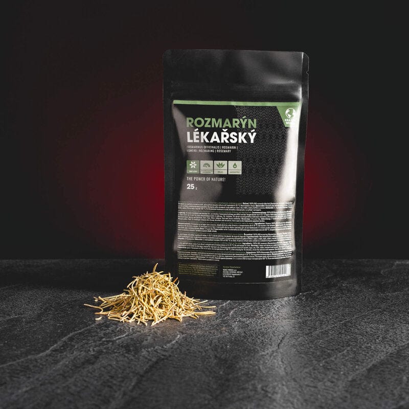 Rosemary Rosmarinus officinalis Kratom World, представен в продуктов кадър като растителен продукт с профил за имунитет.