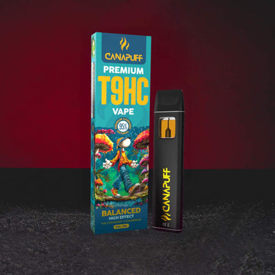 Kratom World T9HC Vape 95% 1 ml – еднократен vape с нов канабиноид T9HC, еуфоричен и балансиран профил