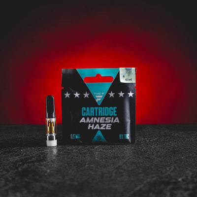 THF патрон Kratom World с вкус Amnesia Haze, цитрусов аромат и sativa профил.