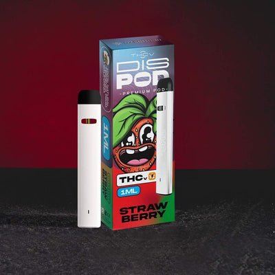 THV Vape Vaporizer Gelato и Strawberry Kratom World, представени в продуктов кадър като канабиноидни vape продукти с Gelato и ягодов профил.