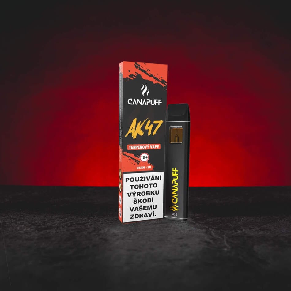Terpene Vape AK47 1 ml – конопени терпени със сладък, земен, пикантен и дървесен аромат