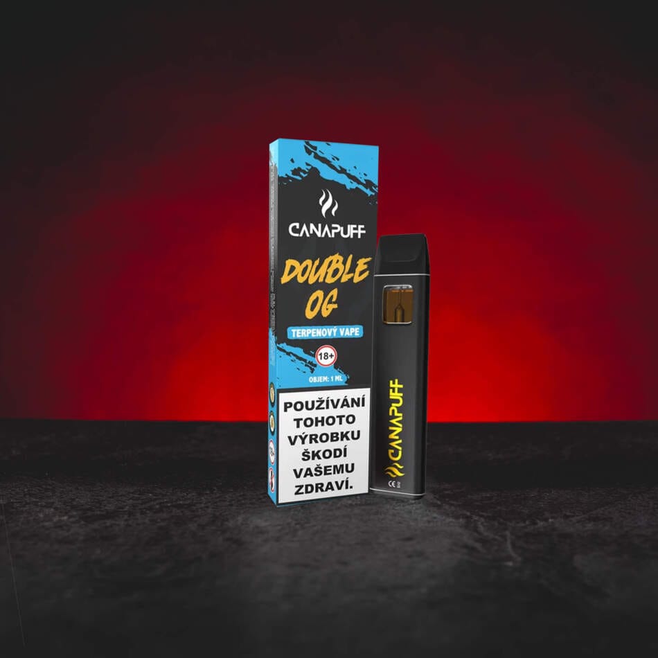Terpenes Vape Double OG 1 ml – конопени терпени със сладък плодов, земен и дървесен аромат