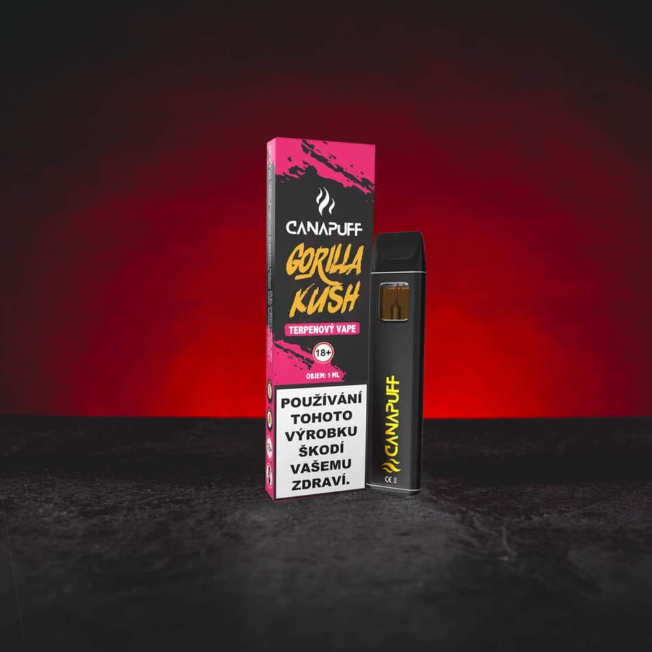 Terpene Vape Gorilla Kush 1 ml – конопени терпени със земен, дървесен, сладък и пикантен аромат