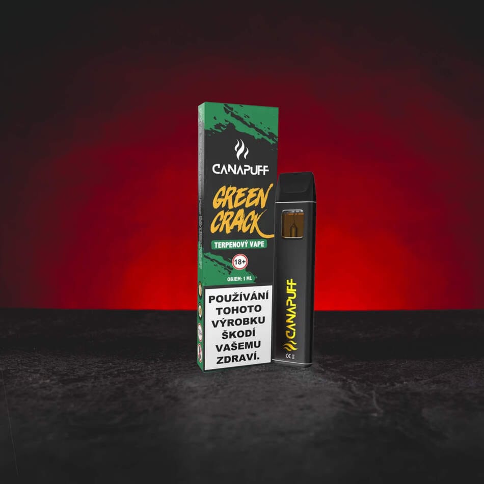 Terpene Vape Green Crack 1 ml – конопени терпени с цитрусов, сладък и земен аромат