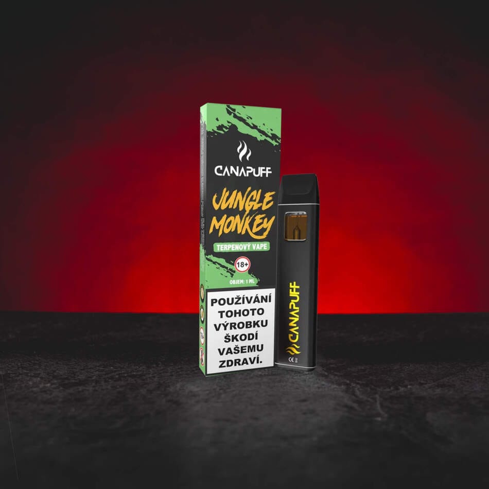 Terpenes Vape Jungle Monkey 1 ml - конопени терпени с тропически плодове, цитрусови и билкови нотки