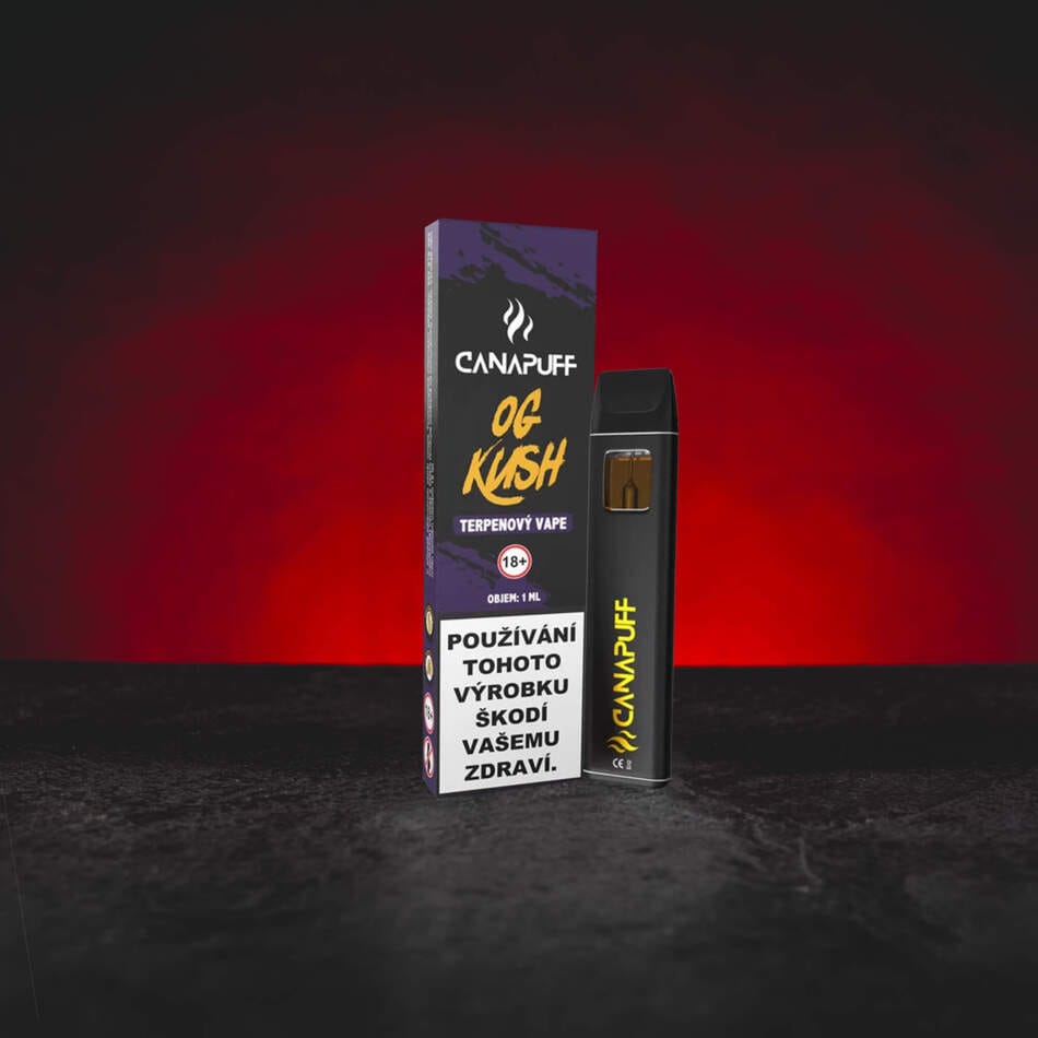 Terpenes Vape OG Kush 1 ml – конопени терпени с цитрусови, борови и дървесни аромати
